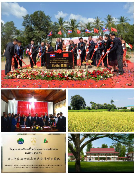 LAO-CHINA AGRICULTURAL RESEARCH AND PRODUCTION COOPERATION PROJECT BASE